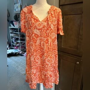Margaux Riviera paisley boho dress